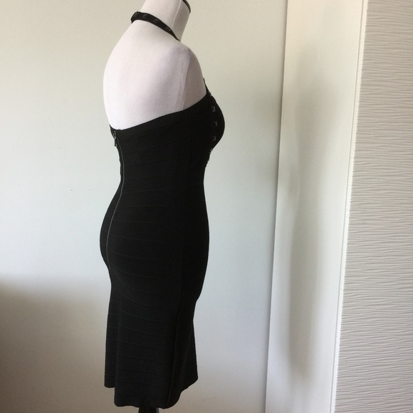 Bebe Black Body con Dress w/ Shud detail - Picture 3 of 7